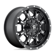 Fuel D517 KRANK - Matte Black Milled-Wheels-Fuel-Dirty Diesel Customs