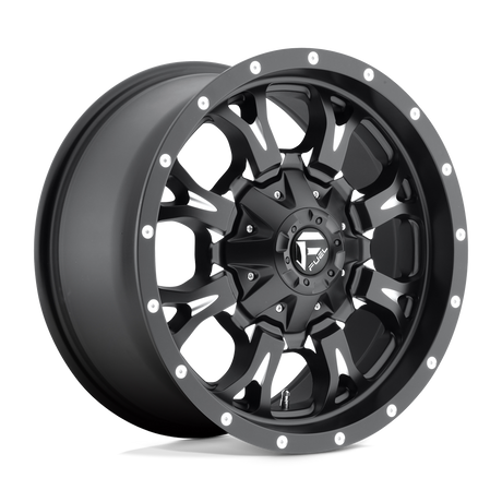 Fuel D517 KRANK - Matte Black Milled-Wheels-Fuel-Dirty Diesel Customs
