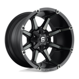 Fuel D556 COUPLER - Matte Black Double Dark Tint-Wheels-Fuel-Dirty Diesel Customs