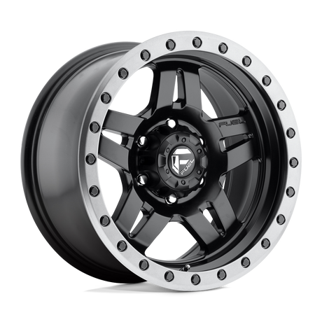 Fuel D557 ANZA - Matte Black Gun Metal Ring-Wheels-Fuel-Dirty Diesel Customs