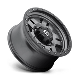 Fuel D558 ANZA - Matte Gun Metal Black Bead Ring-Wheels-Fuel-Dirty Diesel Customs