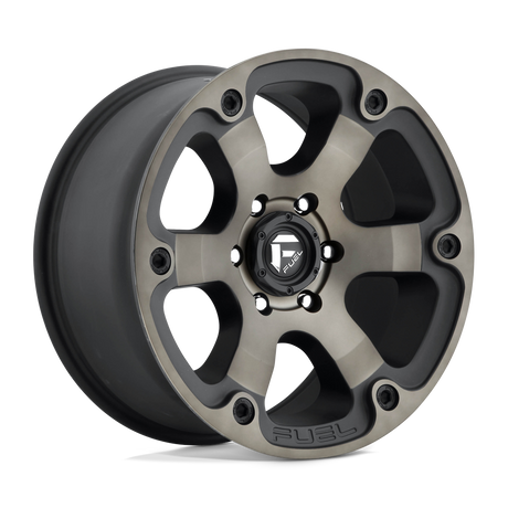 Fuel D564 BEAST - Matte Black Double Dark Tint-Wheels-Fuel-Dirty Diesel Customs