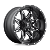Fuel D567 LETHAL - Matte Black Milled-Wheels-Fuel-Dirty Diesel Customs