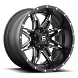 Fuel D567 LETHAL - Matte Black Milled-Wheels-Fuel-Dirty Diesel Customs