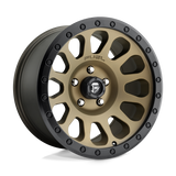Fuel D600 VECTOR - Matte Bronze Black Bead Ring-Wheels-Fuel-Dirty Diesel Customs