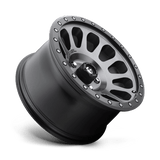 Fuel D601 VECTOR - Matte Gun Metal Black Bead Ring-Wheels-Fuel-Dirty Diesel Customs