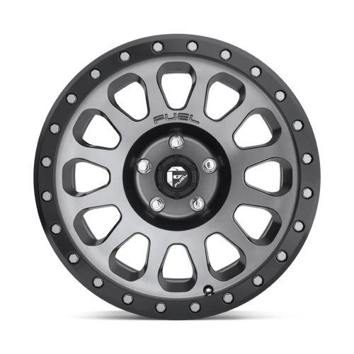 Fuel D601 VECTOR - Matte Gun Metal Black Bead Ring-Wheels-Fuel-Dirty Diesel Customs