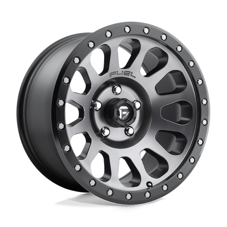 Fuel D601 VECTOR - Matte Gun Metal Black Bead Ring-Wheels-Fuel-Dirty Diesel Customs