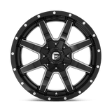 Fuel D610 MAVERICK - Gloss Black Milled-Wheels-Fuel-Dirty Diesel Customs