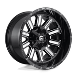 Fuel D620 HARDLINE - Gloss Black Milled-Wheels-Fuel-Dirty Diesel Customs