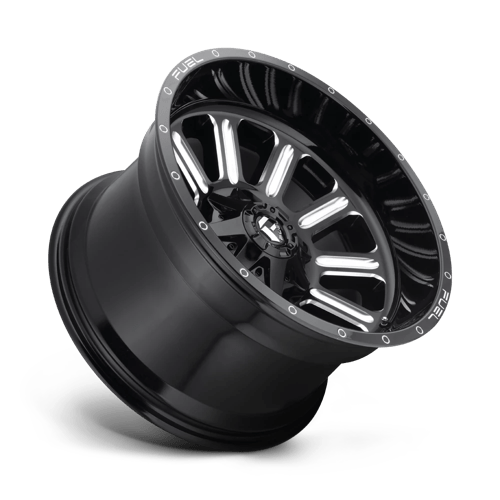 Fuel D620 HARDLINE - Gloss Black Milled-Wheels-Fuel-Dirty Diesel Customs