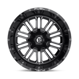 Fuel D620 HARDLINE - Gloss Black Milled-Wheels-Fuel-Dirty Diesel Customs