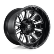 Fuel D620 HARDLINE - Gloss Black Milled-Wheels-Fuel-Dirty Diesel Customs