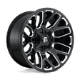 Fuel D623 WARRIOR - Gloss Black Milled-Wheels-Fuel-Dirty Diesel Customs