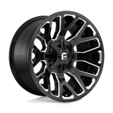 Fuel D623 WARRIOR - Gloss Black Milled-Wheels-Fuel-Dirty Diesel Customs