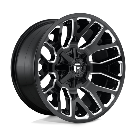 Fuel D623 WARRIOR - Gloss Black Milled-Wheels-Fuel-Dirty Diesel Customs