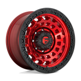 Fuel D632 ZEPHYR - Candy Red Black Bead Ring-Wheels-Fuel-Dirty Diesel Customs