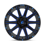 Fuel D644 CONTRA - Gloss Black Blue Tinted Clear-Wheels-Fuel-Dirty Diesel Customs
