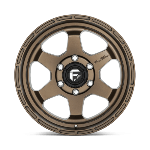 Fuel D666 SHOK - Matte Bronze-Wheels-Fuel-Dirty Diesel Customs