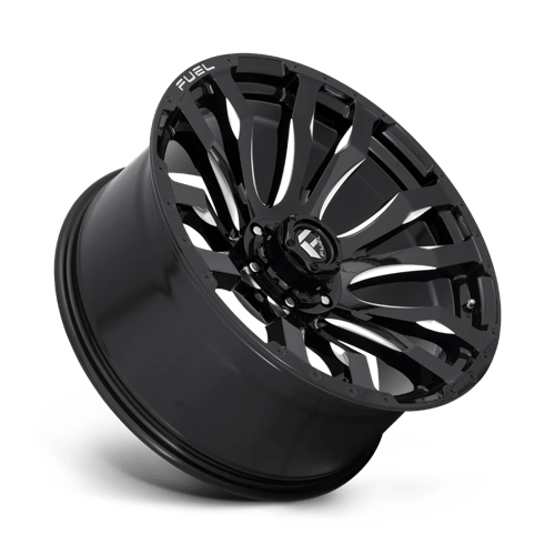 Fuel D673 BLITZ - Gloss Black Milled-Wheels-Fuel-Dirty Diesel Customs
