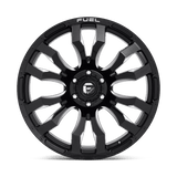 Fuel D673 BLITZ - Gloss Black Milled-Wheels-Fuel-Dirty Diesel Customs