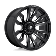 Fuel D673 BLITZ - Gloss Black Milled-Wheels-Fuel-Dirty Diesel Customs