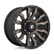 Fuel D674 BLITZ - Matte Black Double Dark Tint-Wheels-Fuel-Dirty Diesel Customs