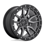 Fuel D680 REBEL - Matte Gun Metal Black Bead Ring-Wheels-Fuel-Dirty Diesel Customs