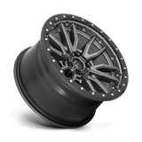 Fuel D680 REBEL - Matte Gun Metal Black Bead Ring-Wheels-Fuel-Dirty Diesel Customs