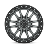 Fuel D680 REBEL - Matte Gun Metal Black Bead Ring-Wheels-Fuel-Dirty Diesel Customs