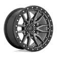 Fuel D680 REBEL - Matte Gun Metal Black Bead Ring-Wheels-Fuel-Dirty Diesel Customs