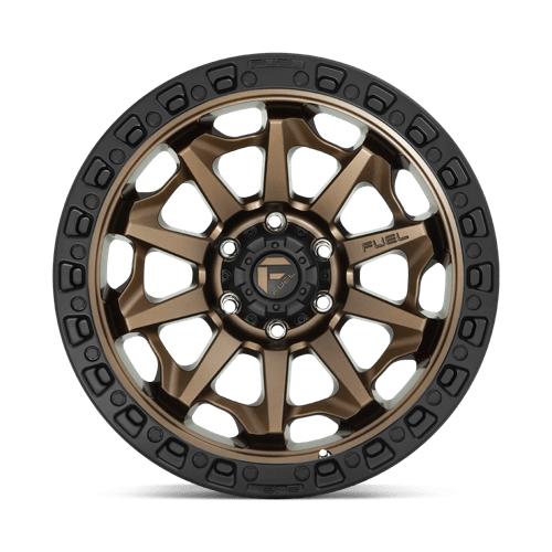 Fuel D696 COVERT - Matte Bronze Black Bead Ring-Wheels-Fuel-Dirty Diesel Customs