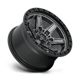 Fuel D698 KICKER - Matte Gun Metal Black Bead Ring-Wheels-Fuel-Dirty Diesel Customs