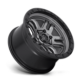 Fuel D701 AMMO - Matte Gun Metal Black Bead Ring-Wheels-Fuel-Dirty Diesel Customs