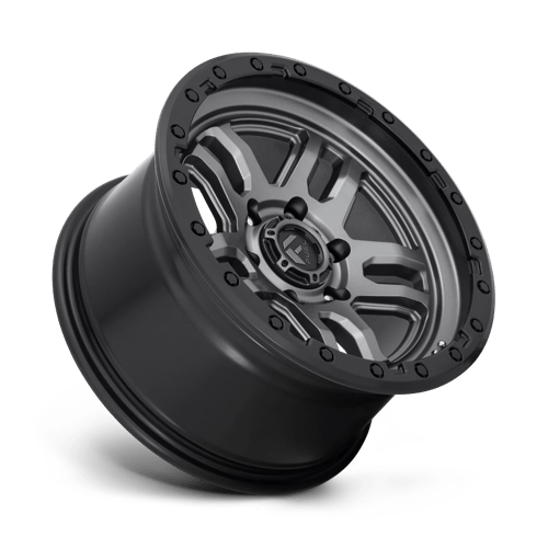 Fuel D701 AMMO - Matte Gun Metal Black Bead Ring-Wheels-Fuel-Dirty Diesel Customs