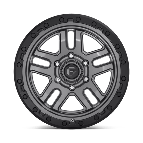 Fuel D701 AMMO - Matte Gun Metal Black Bead Ring-Wheels-Fuel-Dirty Diesel Customs