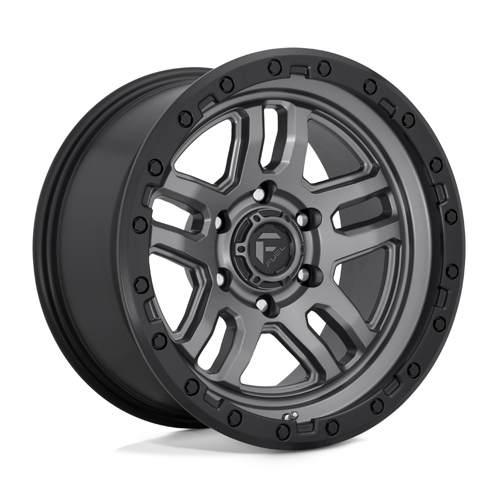 Fuel D701 AMMO - Matte Gun Metal Black Bead Ring-Wheels-Fuel-Dirty Diesel Customs