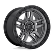 Fuel D701 AMMO - Matte Gun Metal Black Bead Ring-Wheels-Fuel-Dirty Diesel Customs