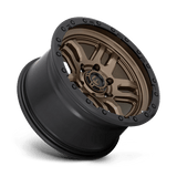 Fuel D702 AMMO - Matte Bronze Black Bead Ring-Wheels-Fuel-Dirty Diesel Customs