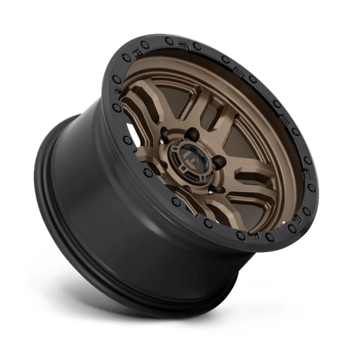 Fuel D702 AMMO - Matte Bronze Black Bead Ring-Wheels-Fuel-Dirty Diesel Customs
