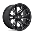 Fuel D711 RAGE - Gloss Black Milled-Wheels-Fuel-Dirty Diesel Customs