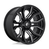 Fuel D711 RAGE - Gloss Black Milled-Wheels-Fuel-Dirty Diesel Customs