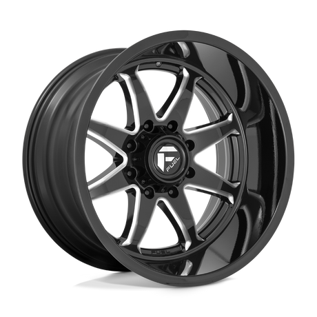 Fuel D749 HAMMER - Gloss Black Milled-Wheels-Fuel-Dirty Diesel Customs
