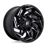 Fuel D753 REACTION - Gloss Black Milled-Wheels-Fuel-Dirty Diesel Customs