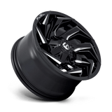 Fuel D753 REACTION - Gloss Black Milled-Wheels-Fuel-Dirty Diesel Customs