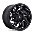 Fuel D753 REACTION - Gloss Black Milled-Wheels-Fuel-Dirty Diesel Customs