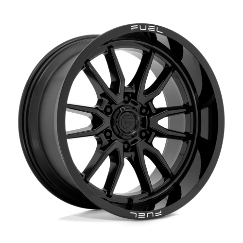 Fuel D760 CLASH - Gloss Black-Wheels-Fuel-Dirty Diesel Customs