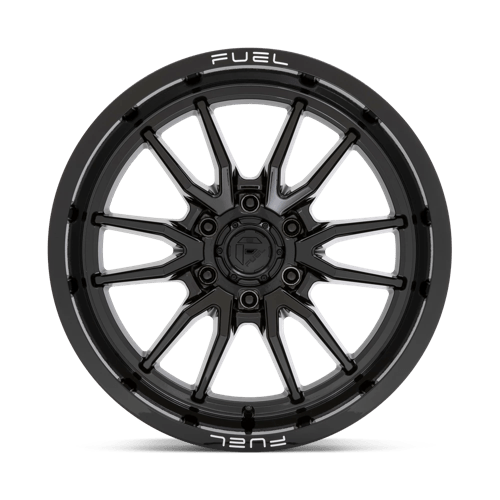Fuel D760 CLASH - Gloss Black-Wheels-Fuel-Dirty Diesel Customs