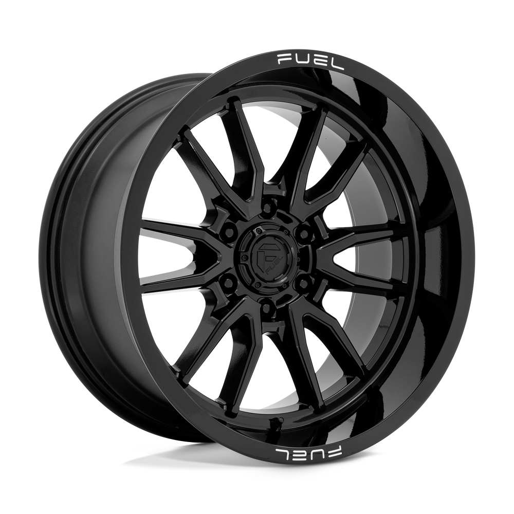 Fuel D760 CLASH - Gloss Black-Wheels-Fuel-Dirty Diesel Customs