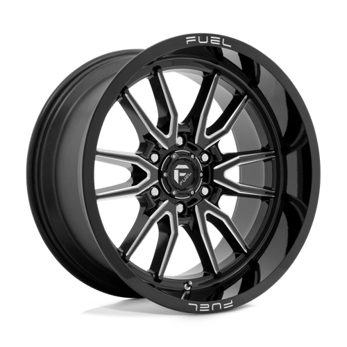Fuel D761 CLASH - Gloss Black Milled-Wheels-Fuel-Dirty Diesel Customs